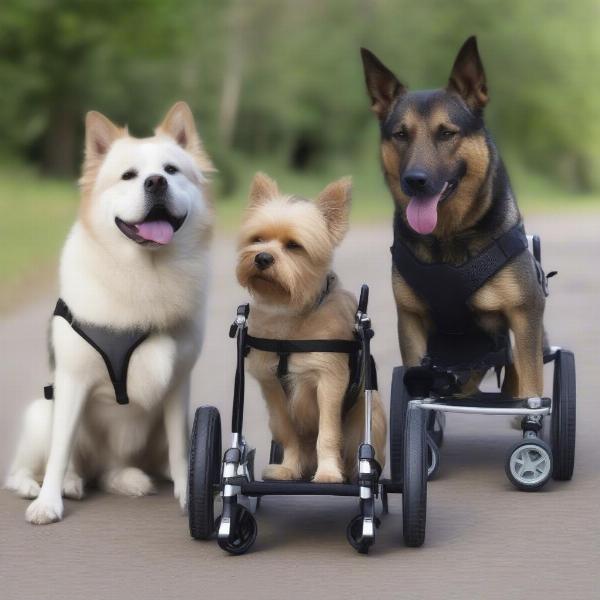 Dog Wheelchair Sizes