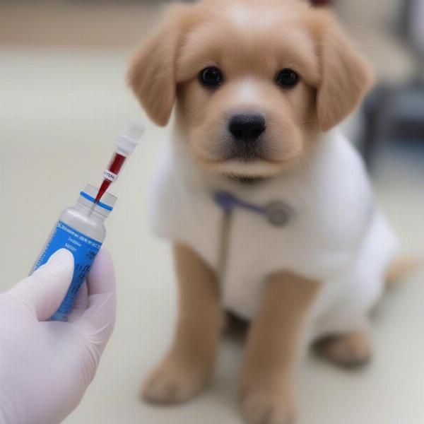 5 in 1 Dog Shot Vaccine Vial