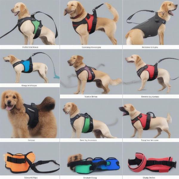 Adjustable Dry Harness for Dogs