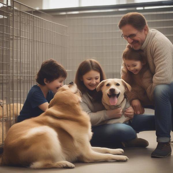 Adopting a dog from a Missouri shelter