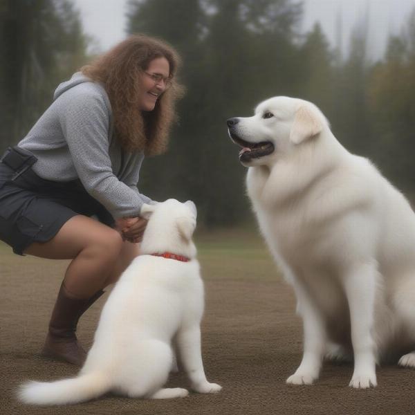 Akbash Dog and Great Pyrenees Temperament Comparison