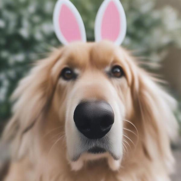 Dog Safety with Bunny Ears