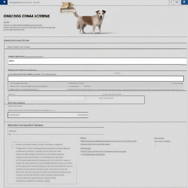 Applying for dog license online Pima County