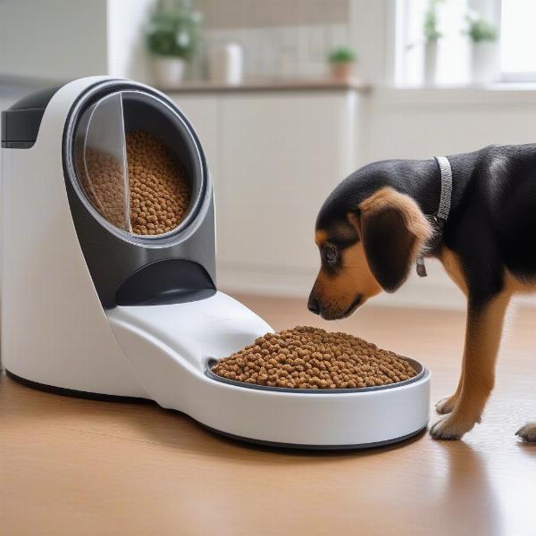 Automatic Dog Food Dispenser