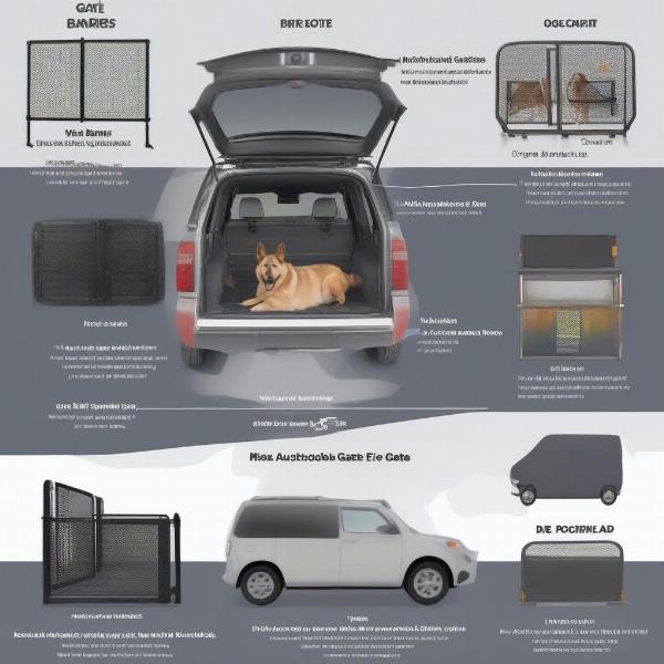 Types of Automobile Dog Gates