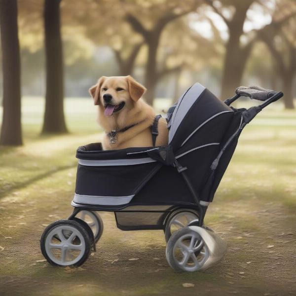 Benefits of Using a Dog Stroller for Large Breeds