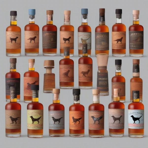 Bird Dog Bourbon Bottles