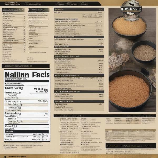 Black Gold Explorer Dog Food Ingredients