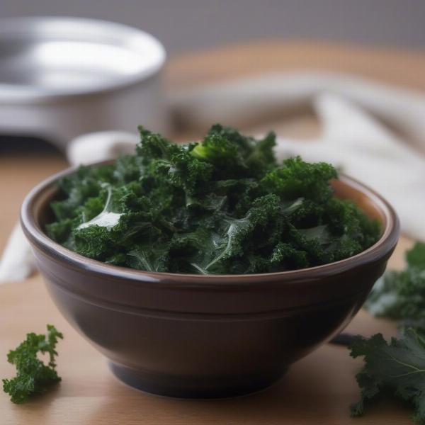 Boiled Kale for Dogs