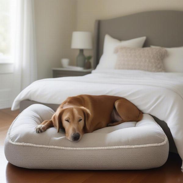 Bolster Dog Bed for Senior Dogs