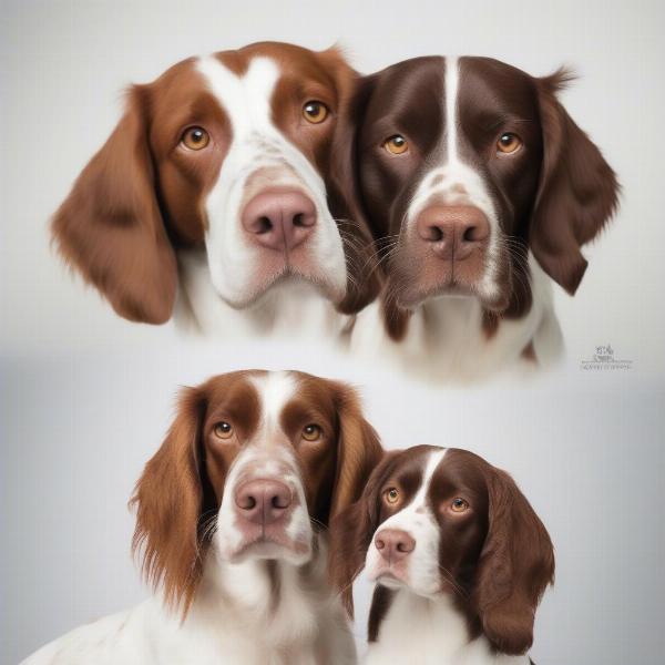 Brittany and Springer Spaniel