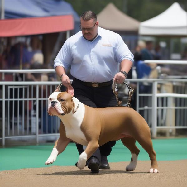 Bully Breed Dog in the Show Ring