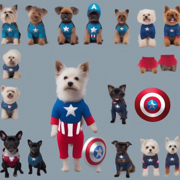 Buying Captain America Dog Costumes Online