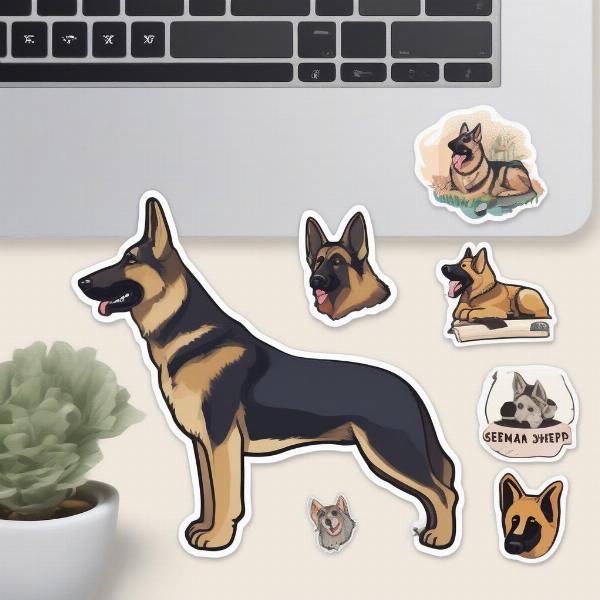 Buying German Shepherd Stickers Online