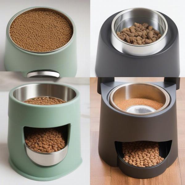 Different Types of Food Bowls for Large Dogs