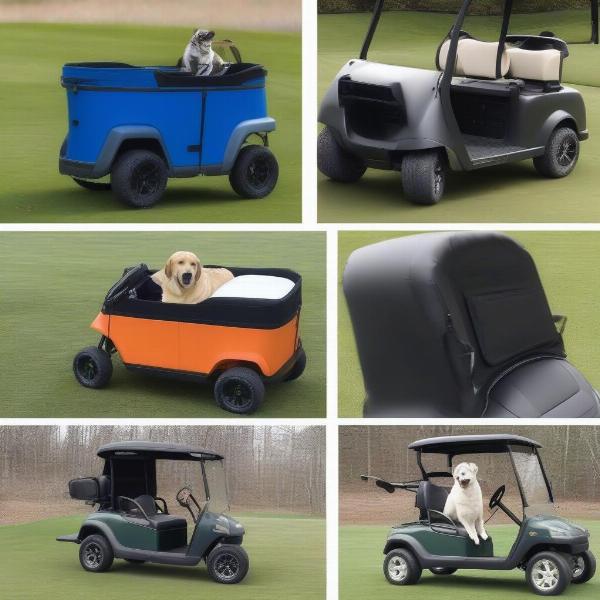 Different Types of Golf Cart Dog Carriers