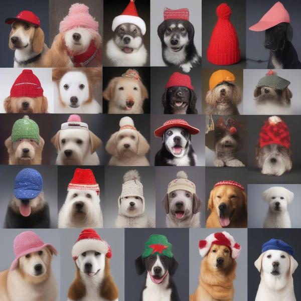 Variety of Dog Hats for Different Occasions