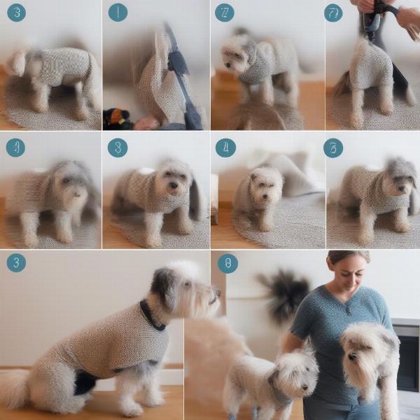 Caring for your large dog's jumper