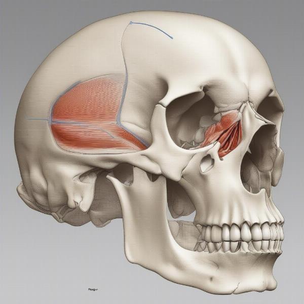 Canine Temporal Muscle Anatomy Diagram