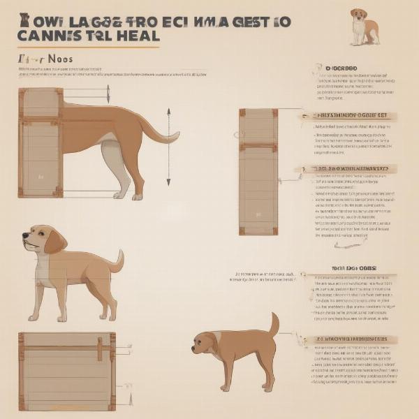 Canvas Dog Cage Size Guide