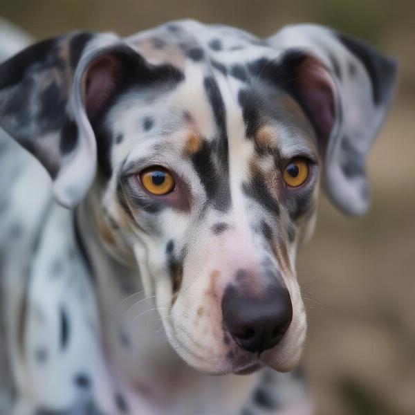 Catahoula Leopard Dog with Merle Coat