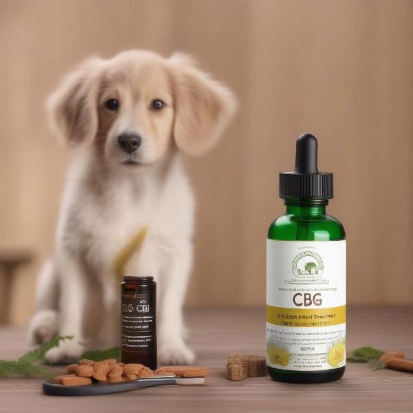 CBG oil for dogs