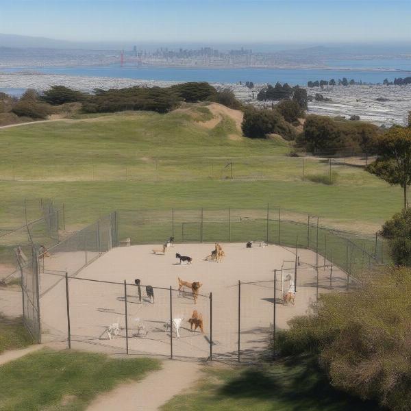 Cesar Chavez Dog Park Overview