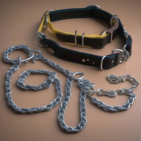 Types of Chain Dog Collars