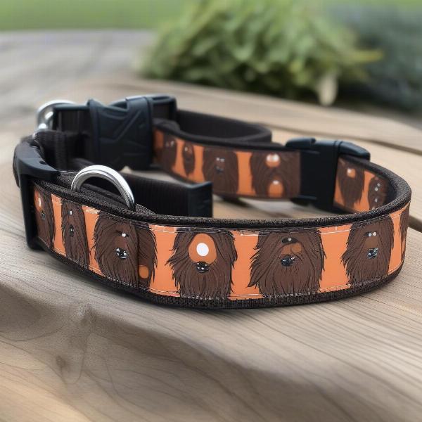 Chewbacca Dog Collar and Leash Set