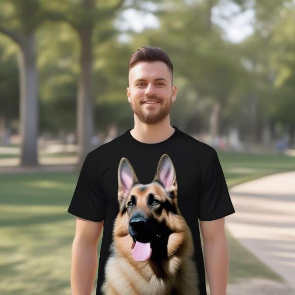 Choosing a dog face shirt