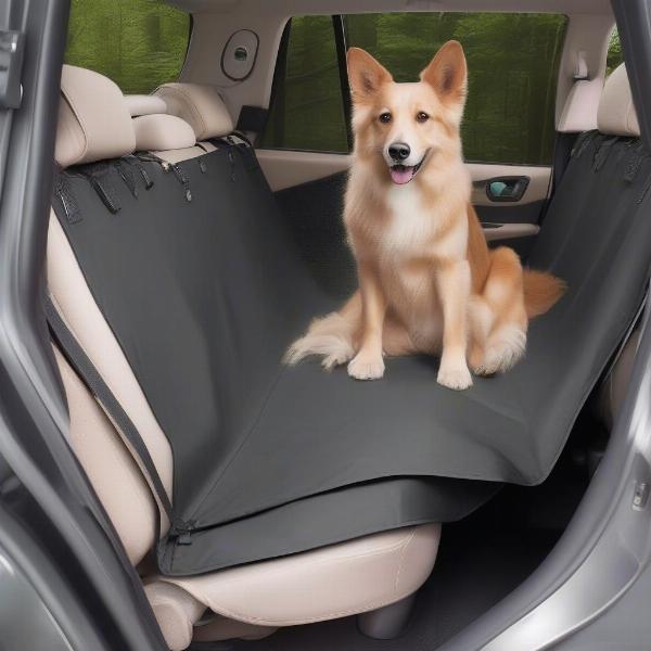 Choosing a car cover for dogs