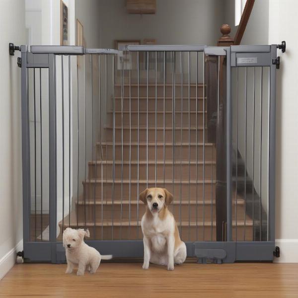 Choosing the Height of a Tall Stair Gate for Dogs