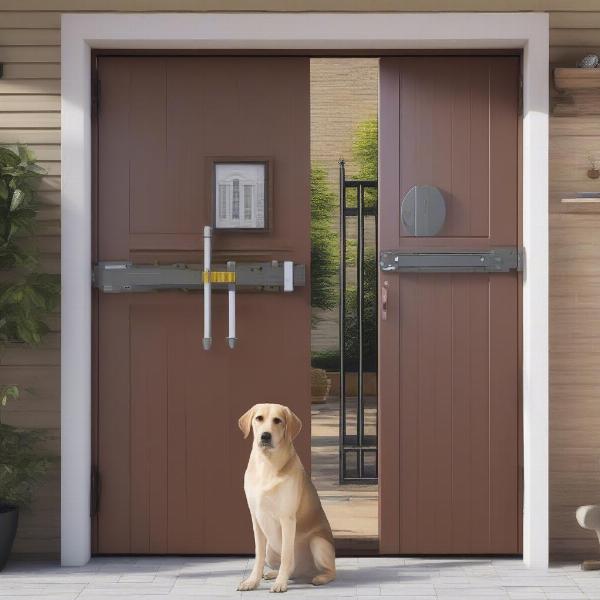 Choosing the right dog gate with door