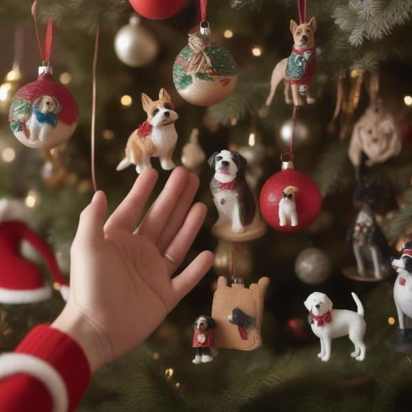 Choosing the perfect dog Christmas ornaments