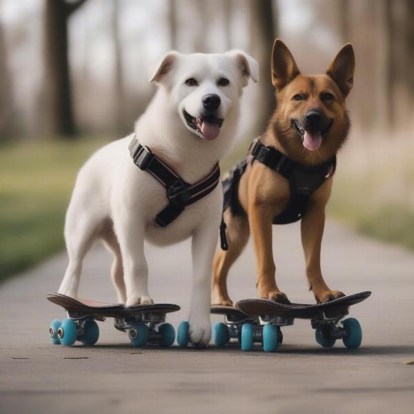 Choosing the right dog skates for your dog