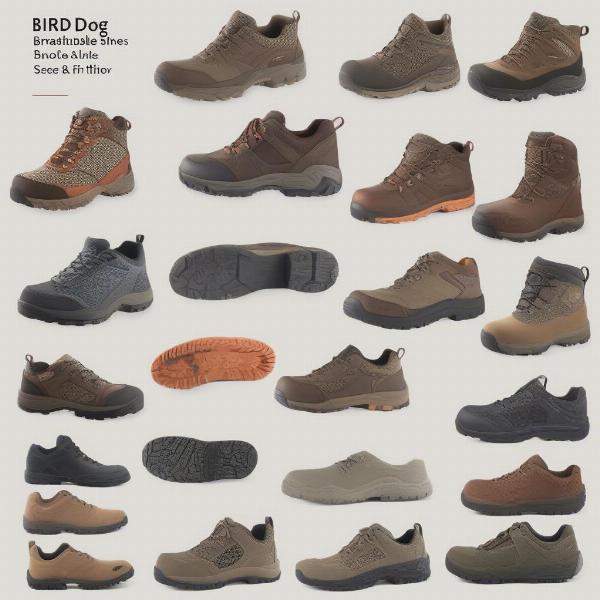 Choosing bird dog shoes for hunting