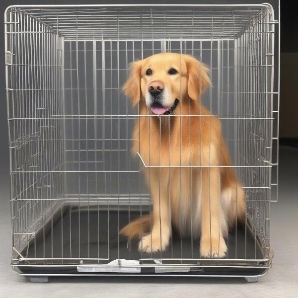 Choosing the Right Size Golden Retriever Dog Cage