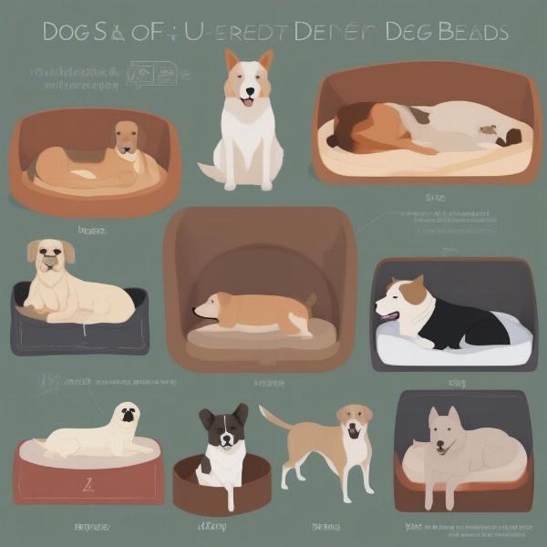 Choosing the right size dog den bed