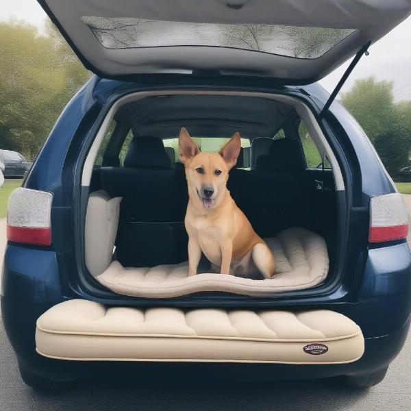 Choosing the right size dog car mattress