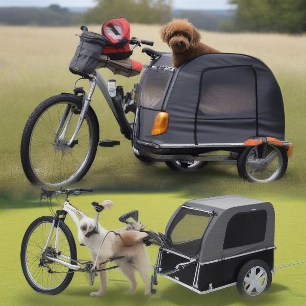 Choosing the right dog bike bag type