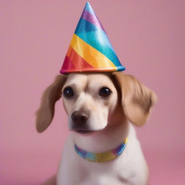 Choosing a birthday hat for your dog