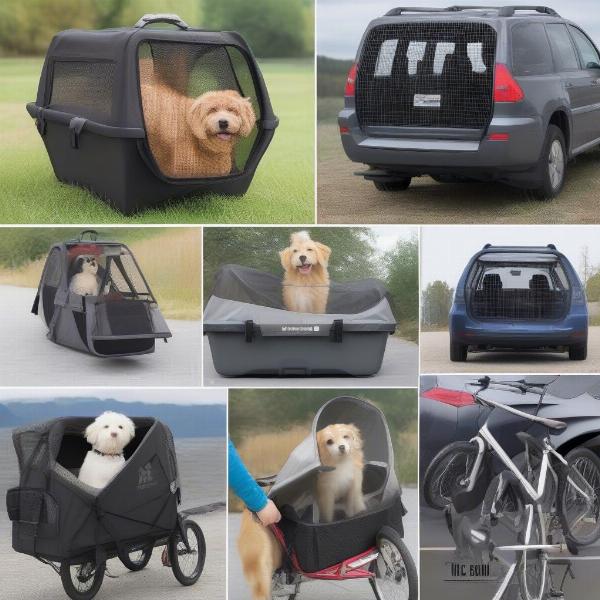 Choosing accessories for cycling with dogs