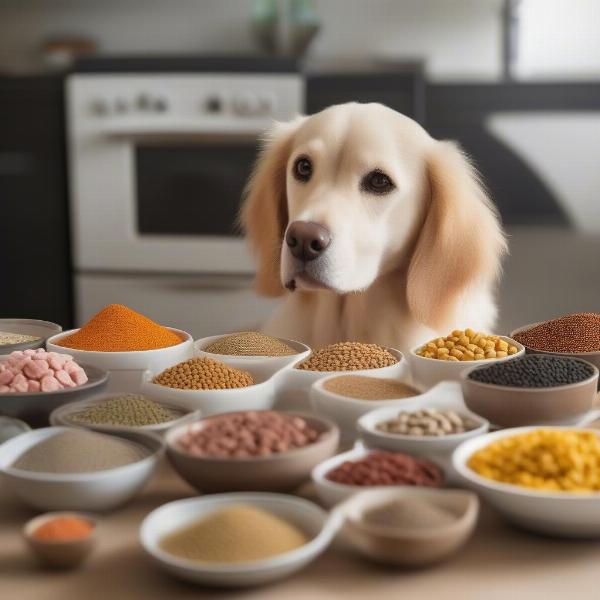 Choosing food for dogs with sensitive stomachs