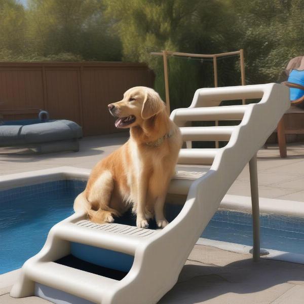 Choosing the right dog ladder pool