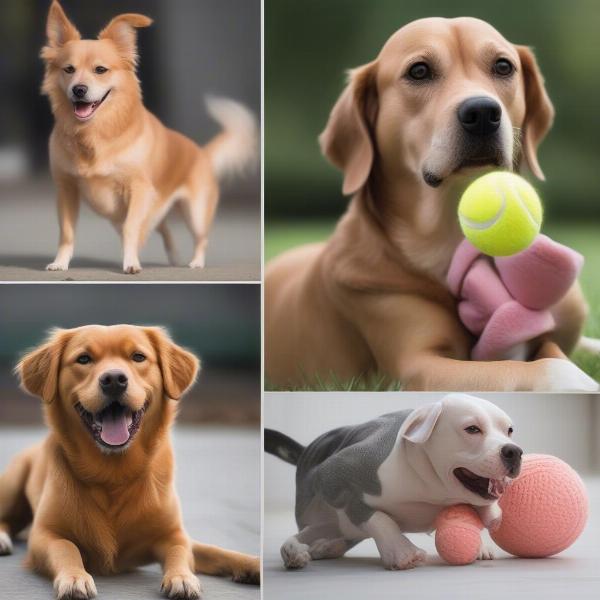 Choosing dog toys based on play style