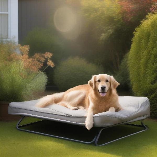 Choosing the right exterior dog bed size