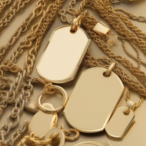 Choosing the Right Gold Dog Tag Chain for Your Dog