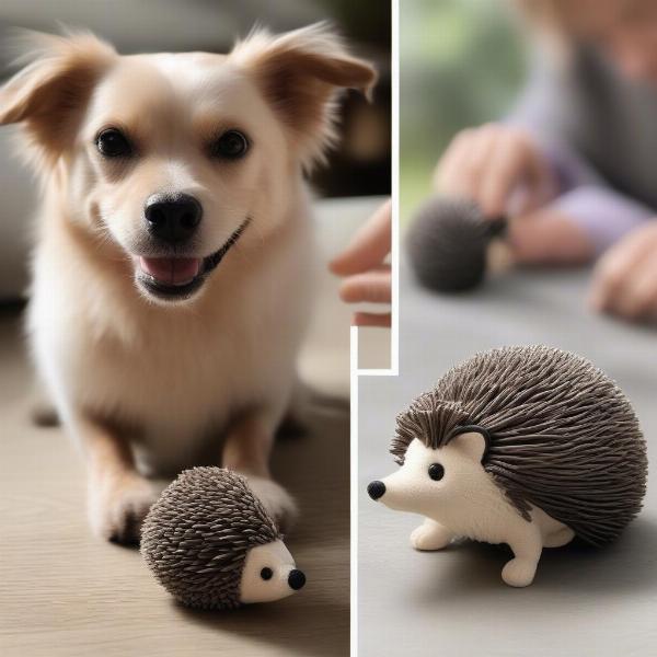 Choosing the right hedgehog toy for your dog