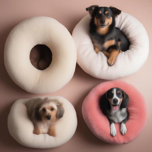 Choosing the Right Size Donut Dog Bed