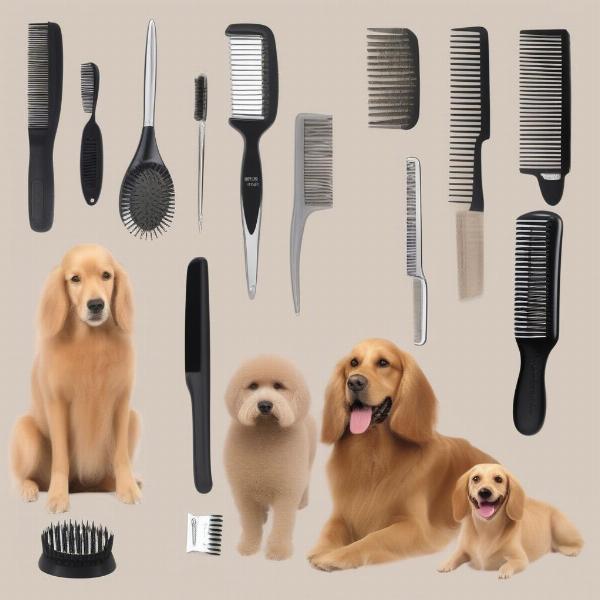 Choosing the right comb for different dog breeds